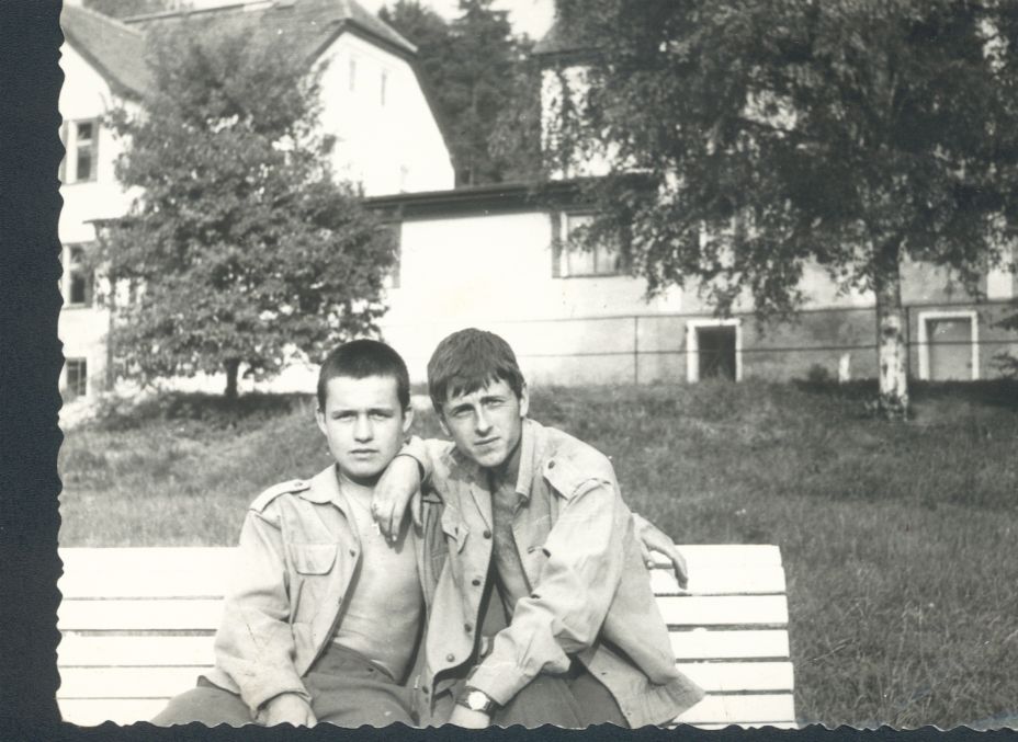 Jacky/Luboš Ježek/ a Ciml /Jirka Svoboda /.