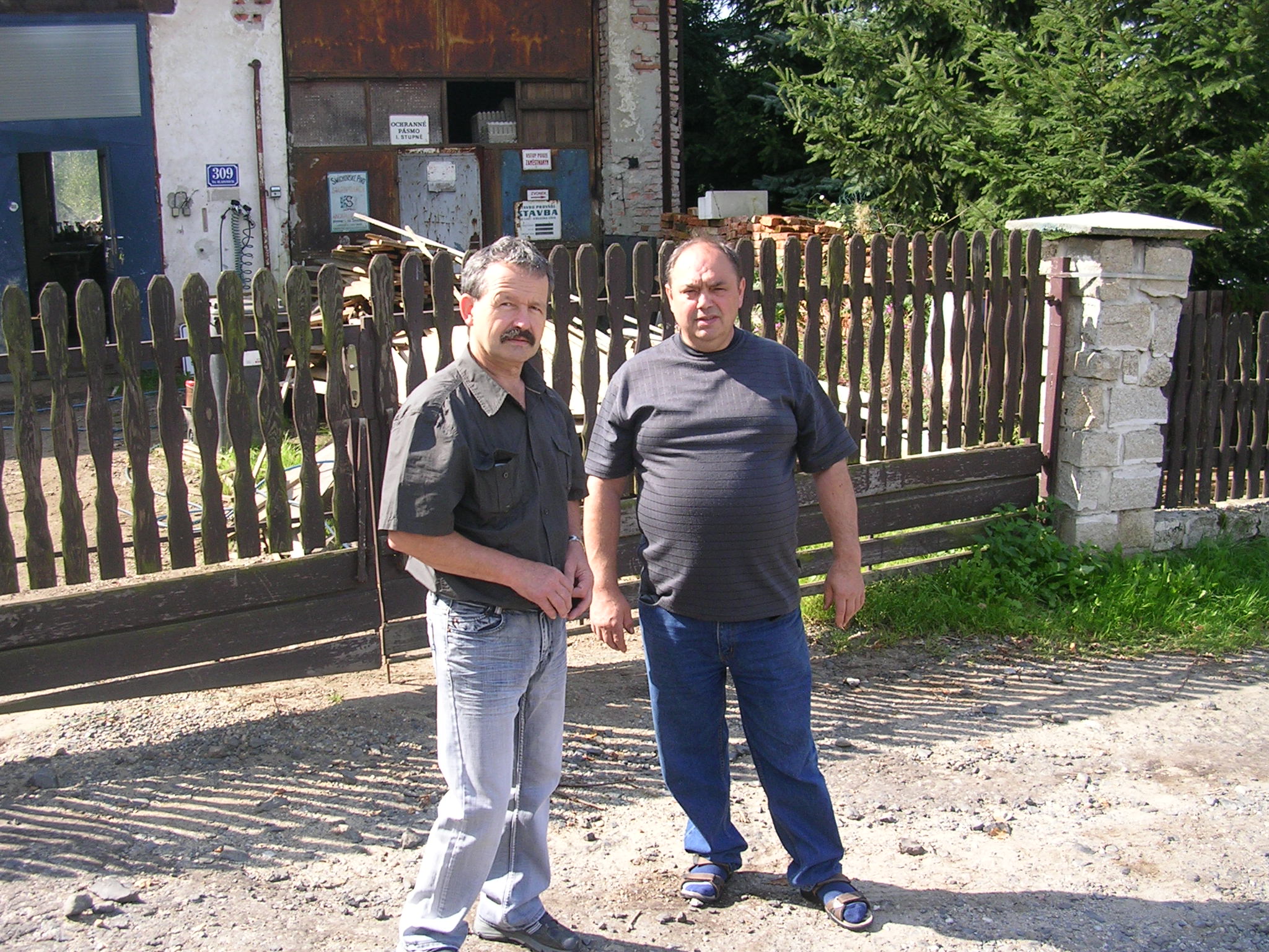 Jacky/Luboš Ježek/ a Franta Dropko/Mamut/ 2011